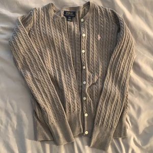 Polo by Ralph Lauren Girls button up sweater